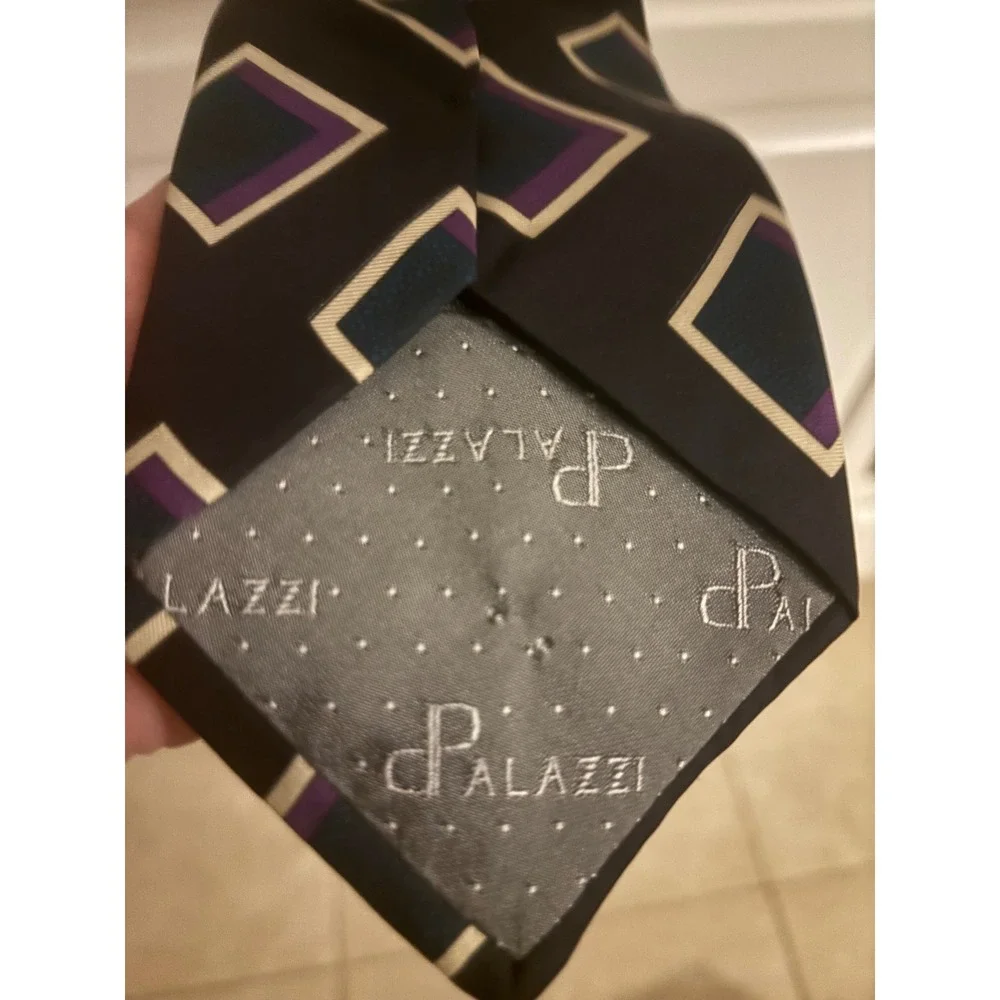Carlo palazzi‎ silk imported tie.
